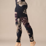 Rose Boreal - Legging - Reversible Ultralight High-Rise Legging - Gothic Bloom
