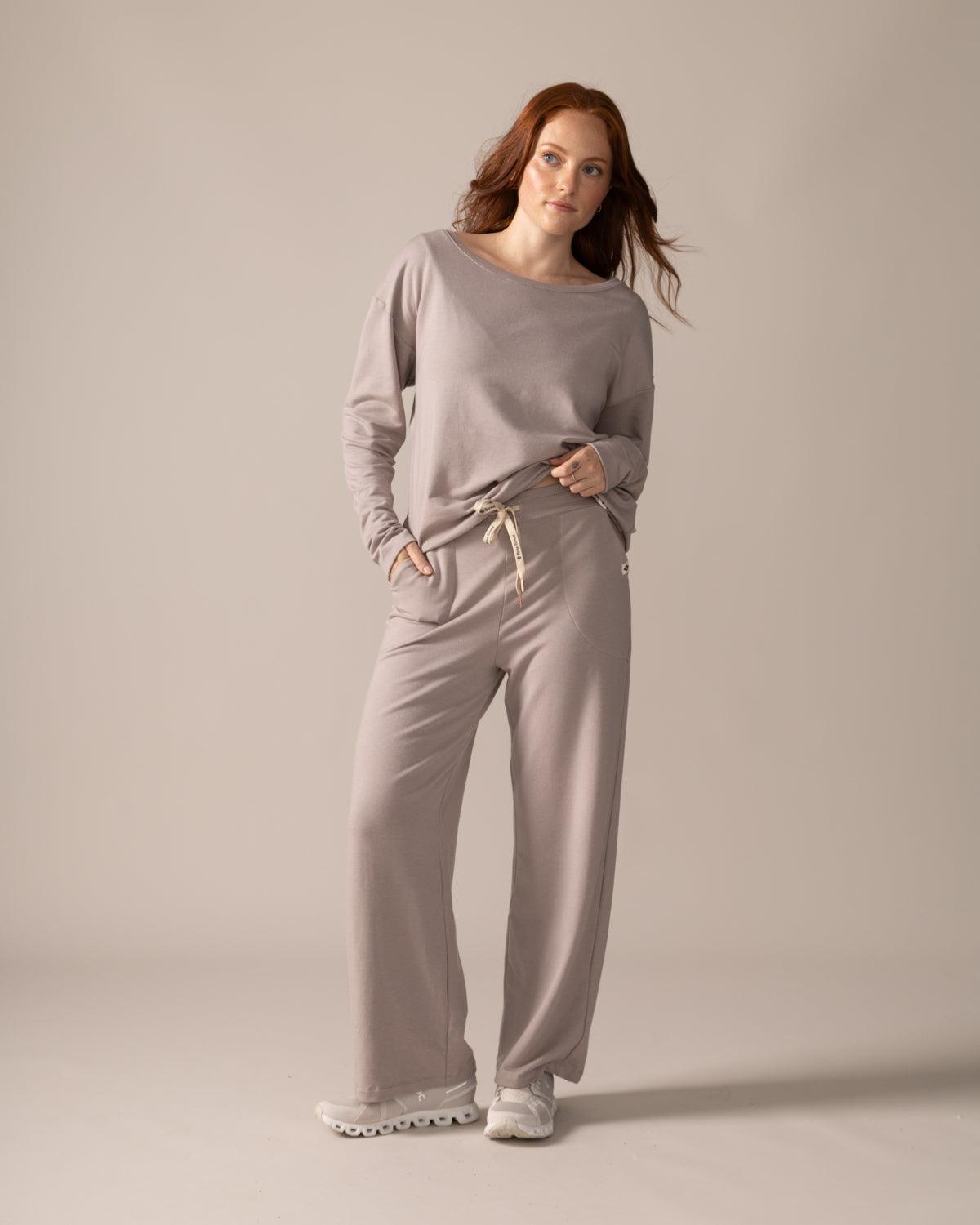 Rose Boreal - Long Sleeve - Flashdance Pullover - Atmosphere