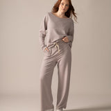 Rose Boreal - Long Sleeve - Flashdance Pullover - Atmosphere
