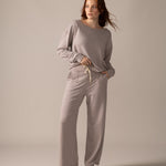 Rose Boreal - Long Sleeve - Flashdance Pullover - Atmosphere