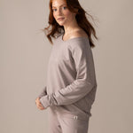 Rose Boreal - Long Sleeve - Flashdance Pullover - Atmosphere