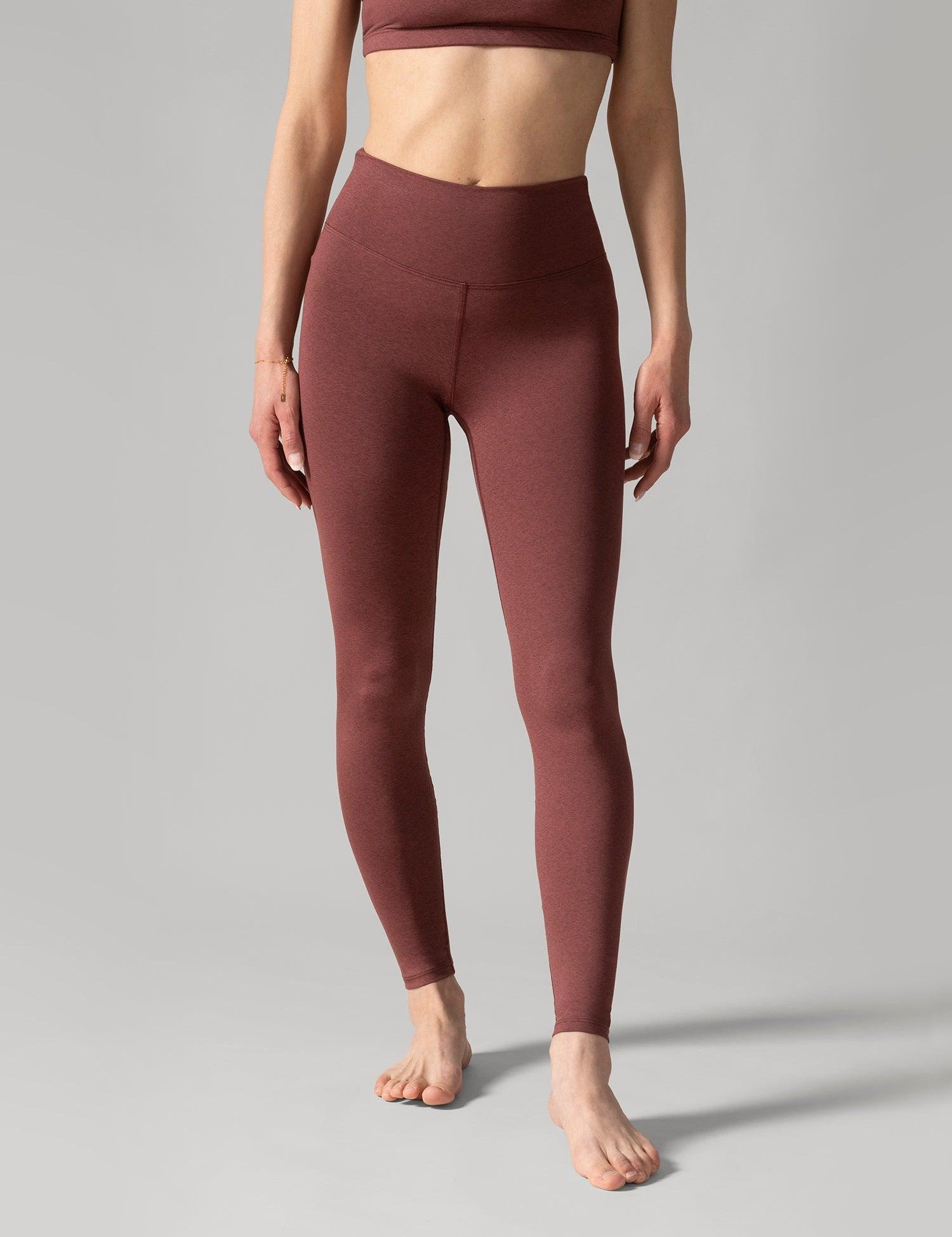 Rose Boreal - Legging - Buttery Soft BFF High-Rise Legging - Rhubarb