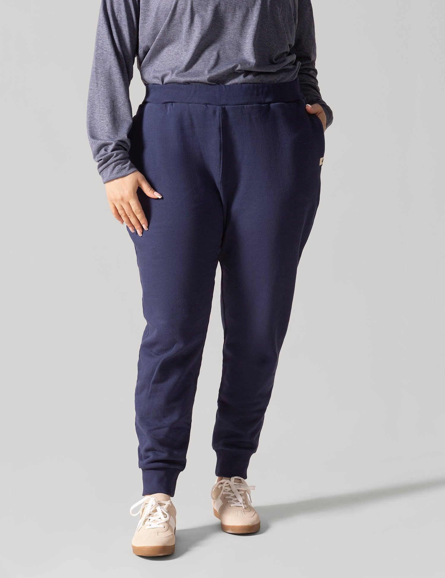 Rose Boreal - Jogger - Kamouraska jogger - Denim