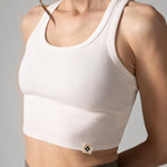 Rose Boreal - Tank Top - Mile-End Tank Top - Natural White