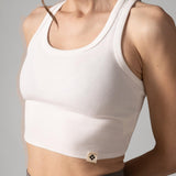 Rose Boreal - Tank Top - Mile-End Tank Top - Natural White