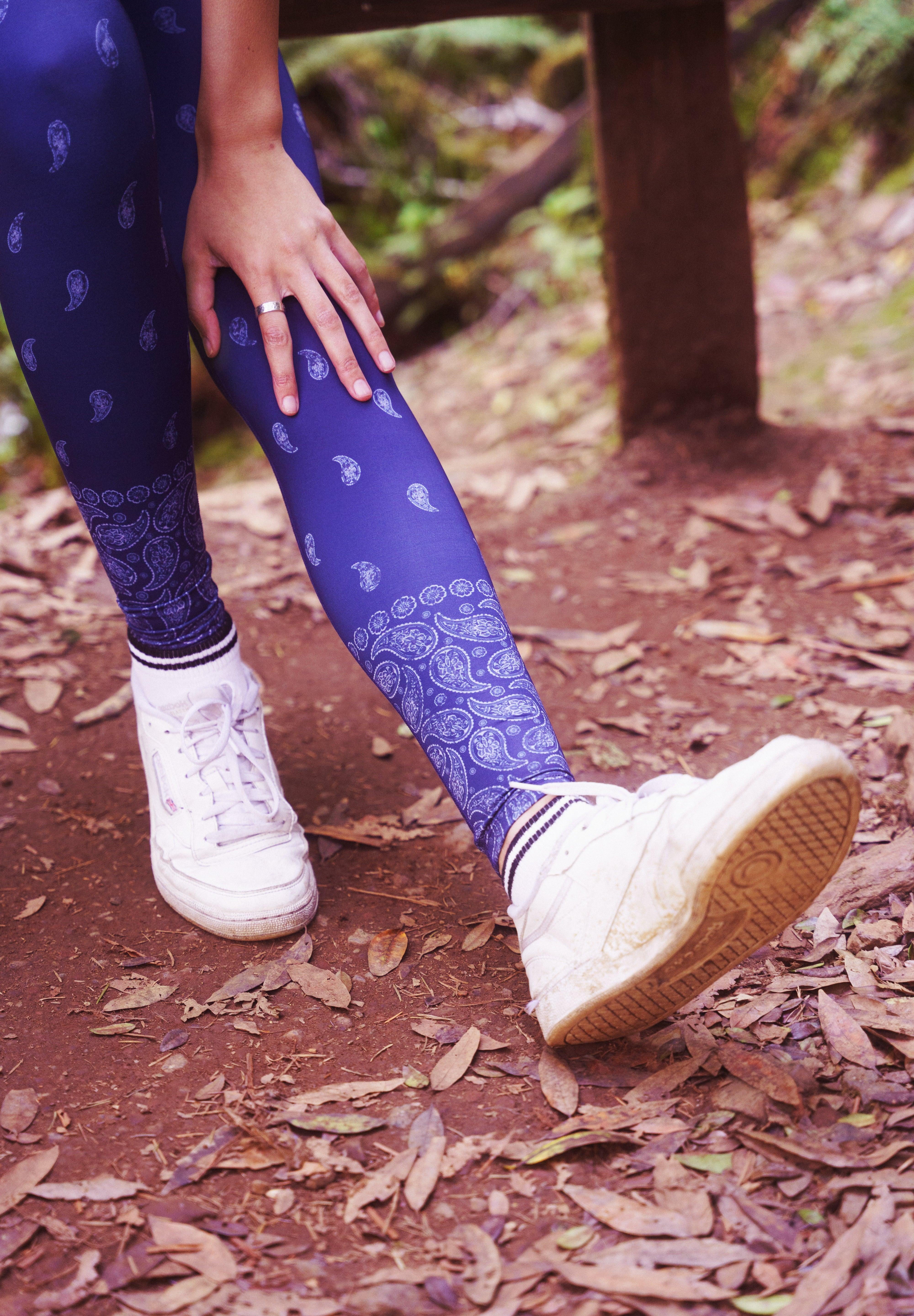 Rose Boreal - Legging - Reversible Ultralight High-Rise Legging - Bandana