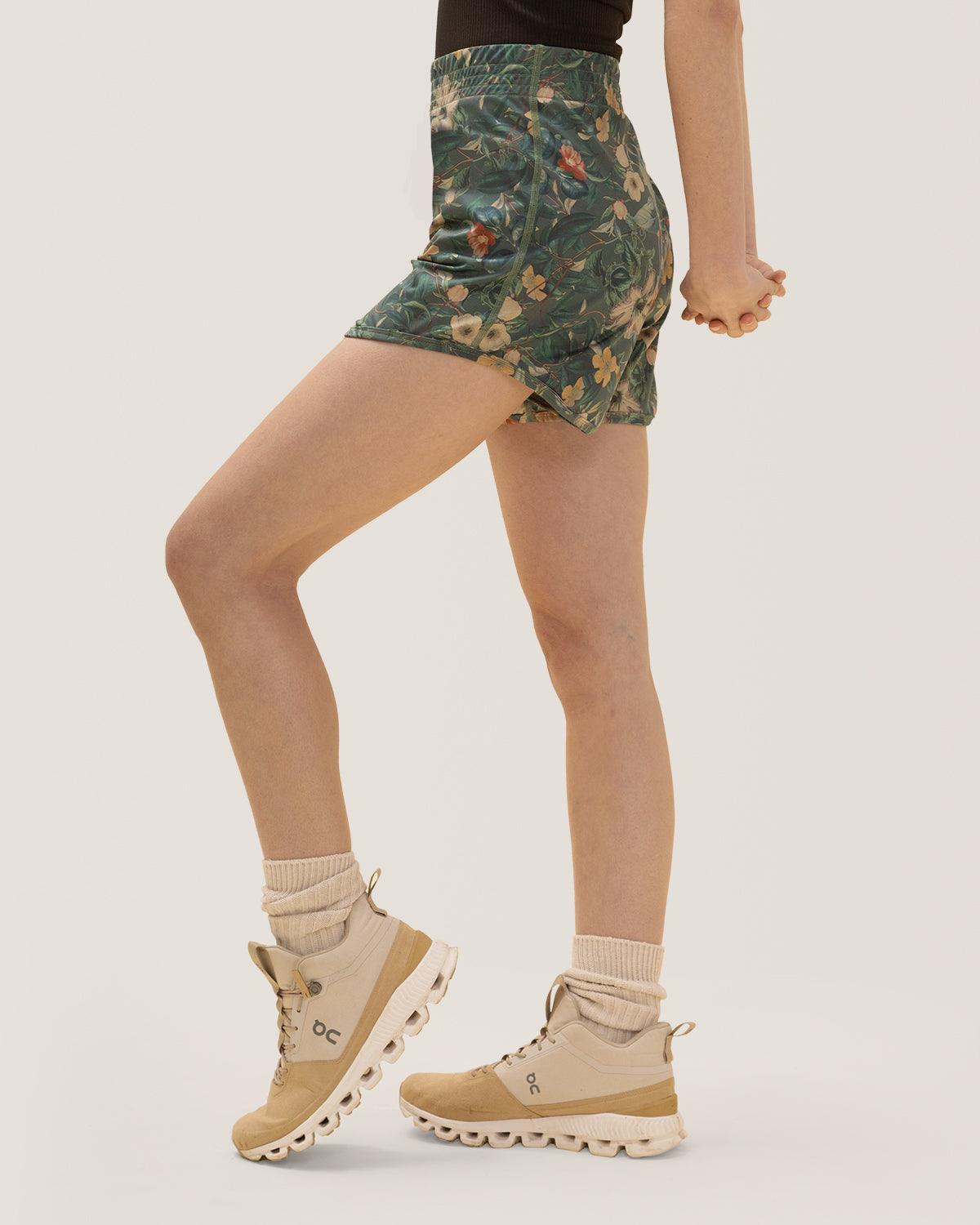 Rose Boreal - Short - Buttery Soft BFF Holiday Shorts - Summer Vintage