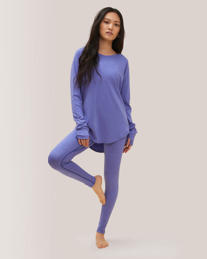 Cozy Long Sleeve Shirt in Iris OVer
 / Chandail Confo - Iris Over