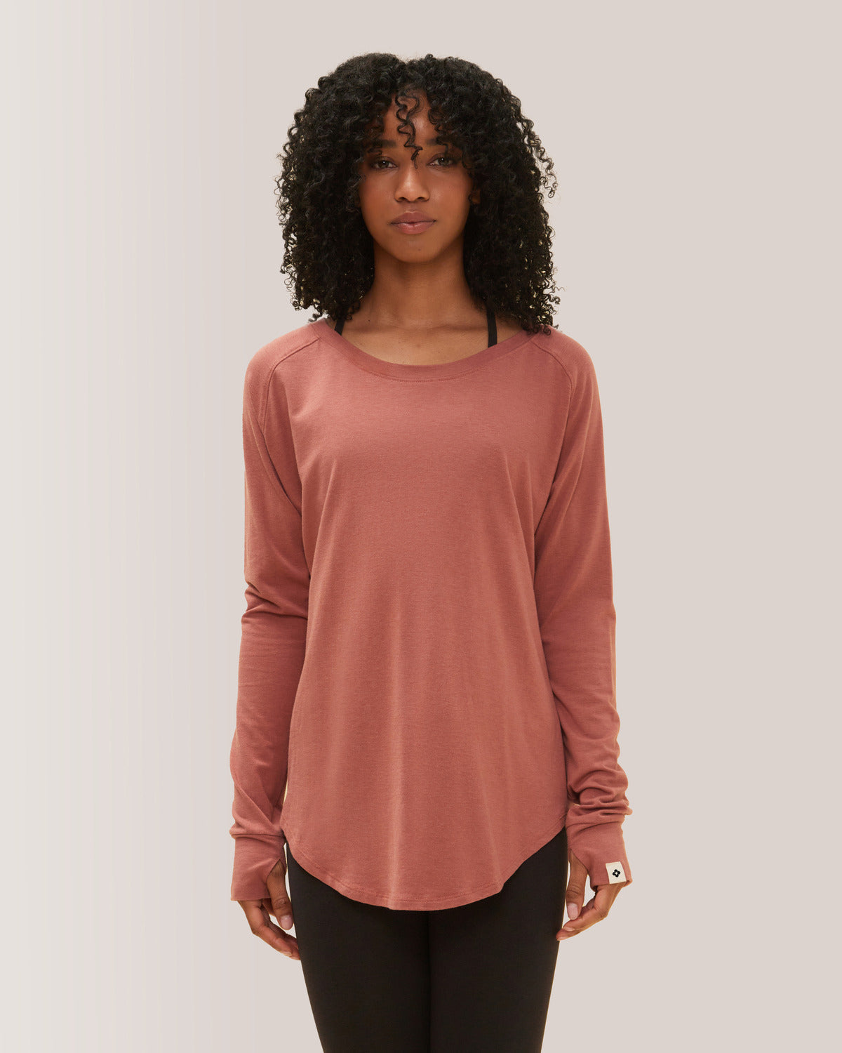 Cozy Long Sleeves Rose Boreal -Dahlia / Dahlia