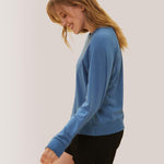 Rose Boreal - Sweatshirt - Enjoy the Ride Long Sleeves - Stellar Blue