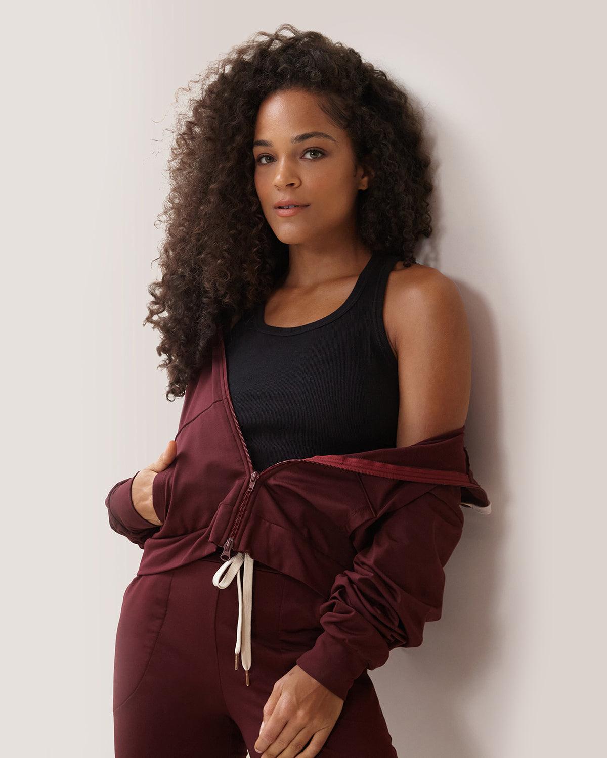 Rose Boreal - Tank Top - Mile-End Tank Top - Total Eclipse