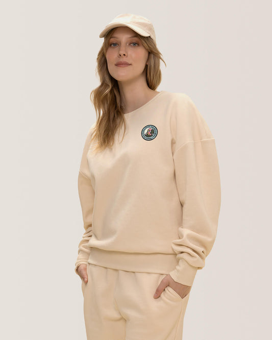 Rose Boreal Soulmate Crewneck - Natural / Naturel