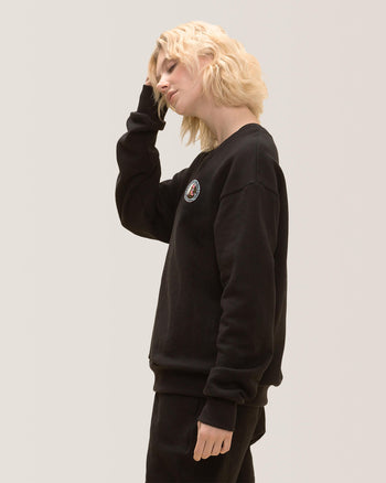 Rose Boreal Soulmate Crewneck - Total Eclipse / Éclipse Totale