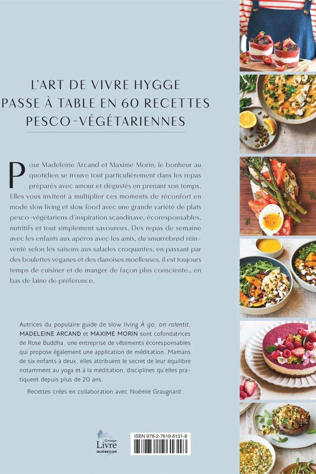 Recipe Book À go, on mange slow in French by Rose Boreal / Livre de recettes À go, on mange slow en Français par Rose Boreal / French Over / Français Over