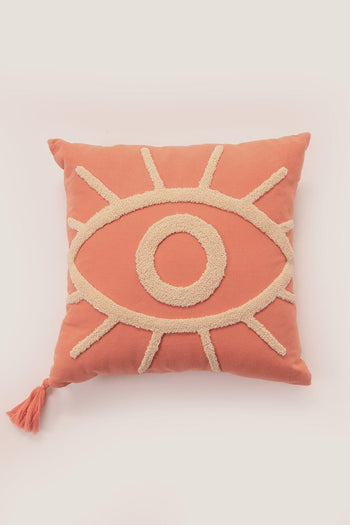 Third Eye Cushion - Coral by Rose Boreal / Coussin Troisième oeil- Corail Over
de Rose Boreal / Coral Over