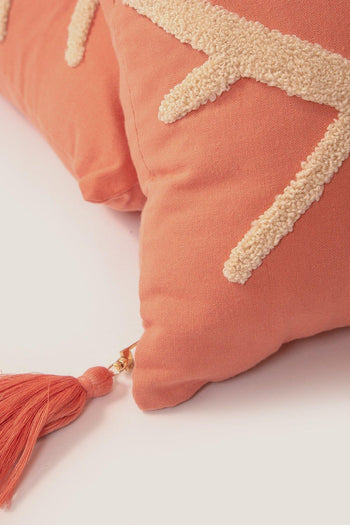 Third Eye Cushion - Coral by Rose Boreal / Coussin Troisième oeil- Corail
de Rose Boreal